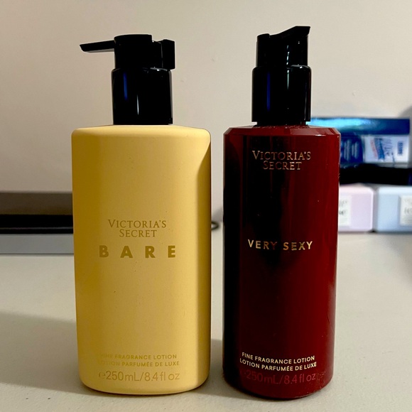 VICTORIA'S SECRET Bare & Very Sexy LOTION Bundle 2 - Picture 1 of 1